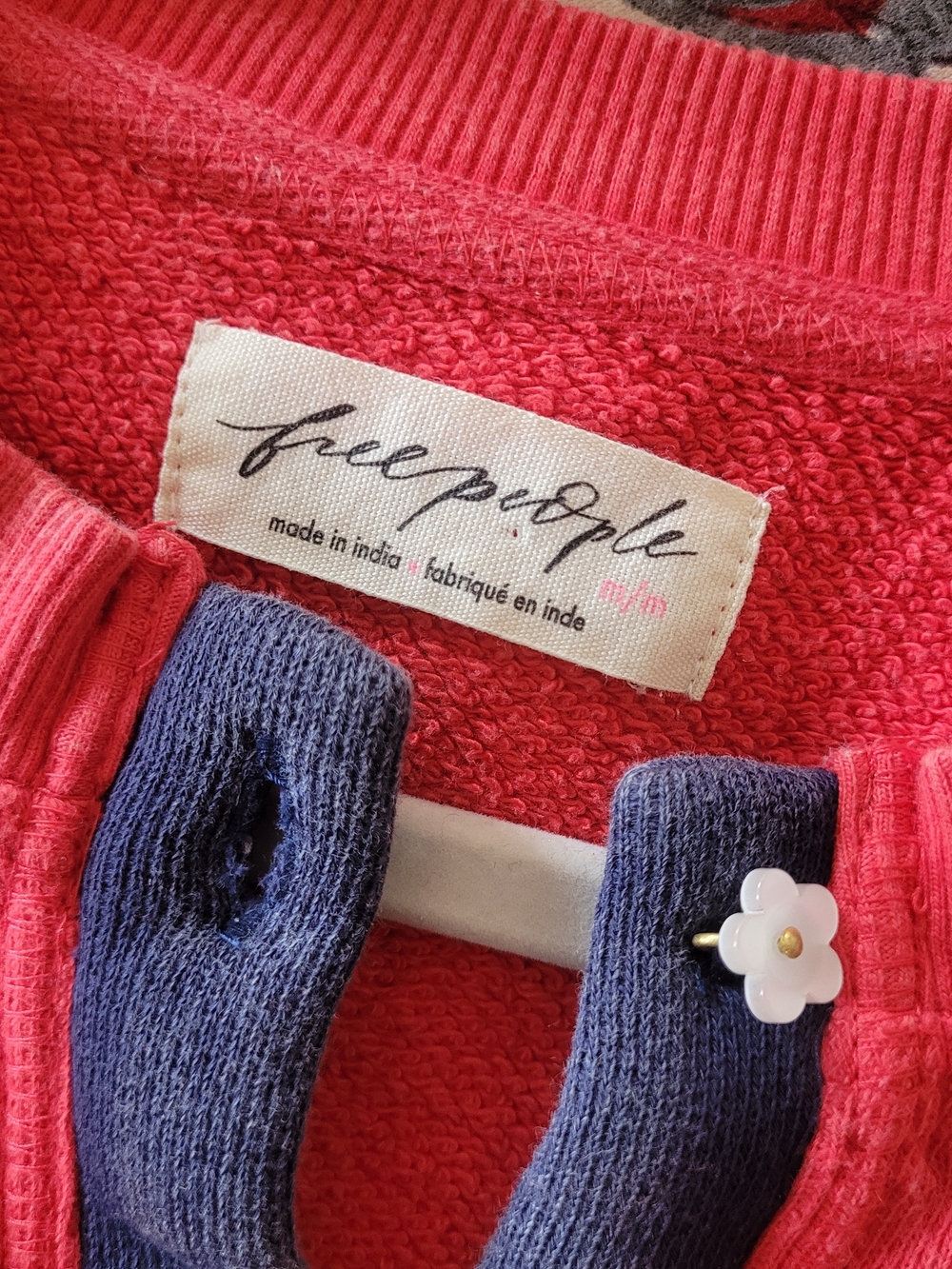 Free People Junior Sweatshirt Cardi - Picture 7 of 7